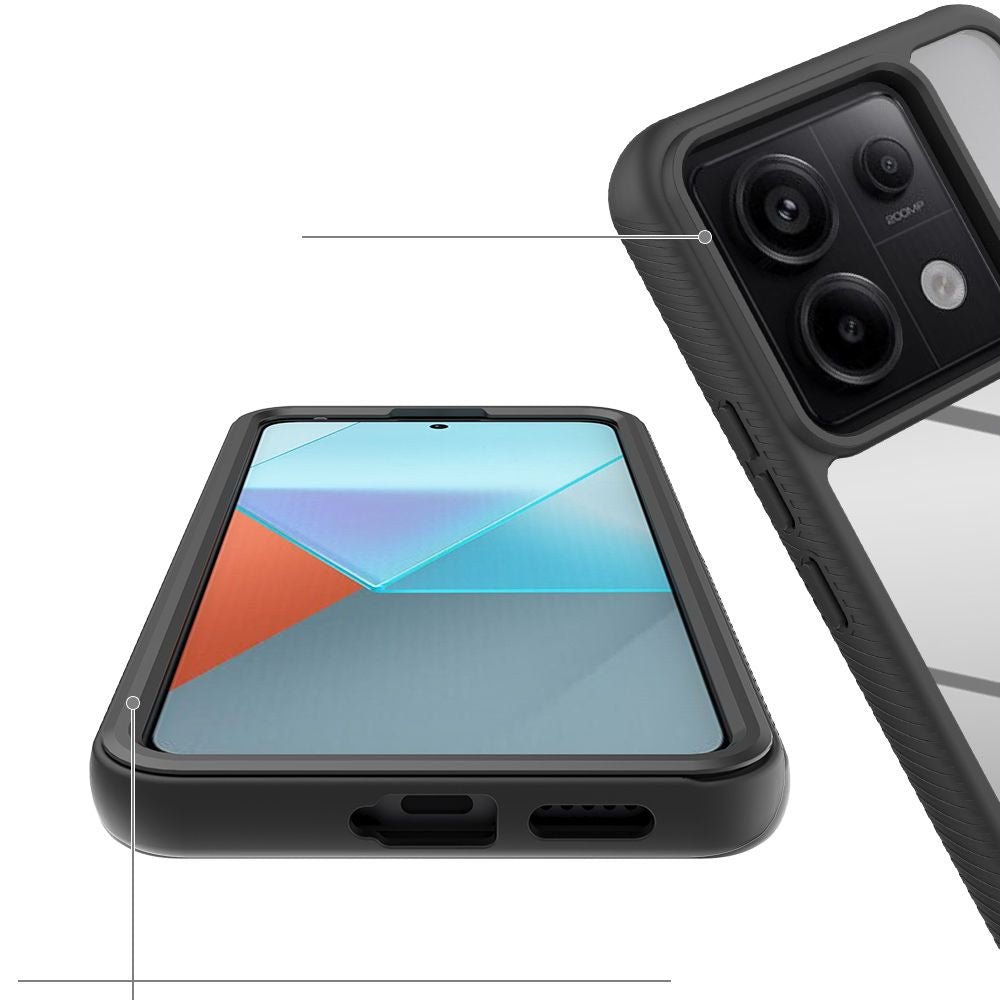 Tech - Protect Xiaomi Redmi Note 13 Pro 5G / Poco X6 5G Defense Θήκη 360 Full Body - Black
