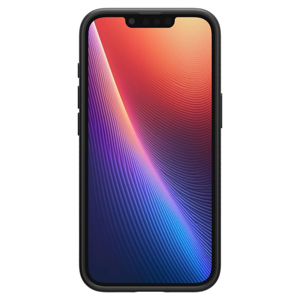 Spigen iPhone 16e Liquid Air Θήκη Σιλικόνης - Matte Black