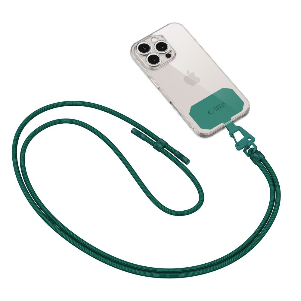Tech - Protect C5S Rope CrossBody Strap - Universal Λουράκι για Θήκη Κινητού - Hunter Green