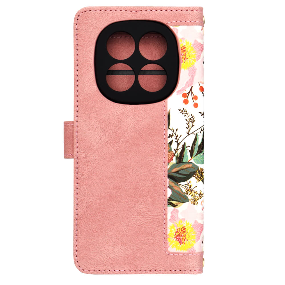 Techsuit Xiaomi Redmi Note 14 Pro+ 5G - FlipCraft - Θήκη Πορτοφόλι από Δερματίνη - Sweetheart Pink