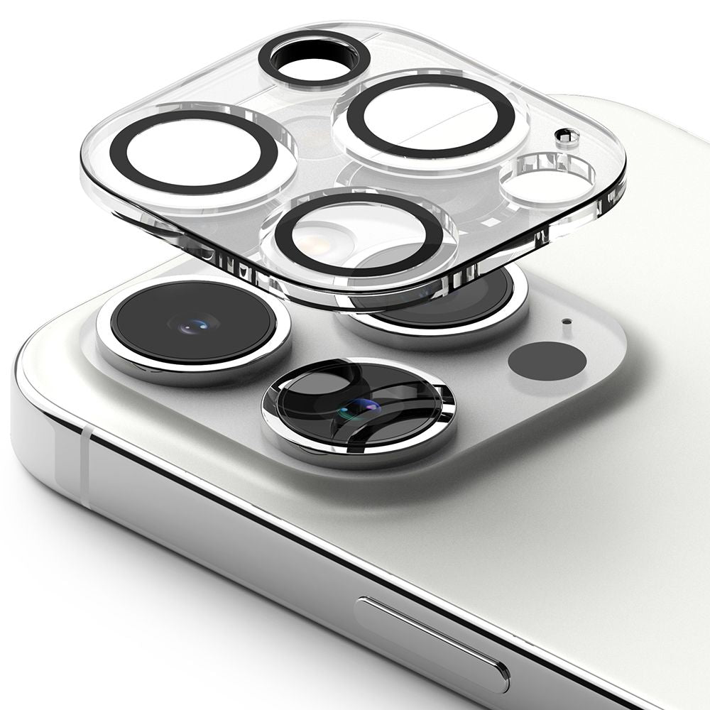 Ringke iPhone 15 Pro Camera Protector Αντιχαρακτικό Γυαλί για την Κάμερα - 2 Τεμάχια - Διάφανο