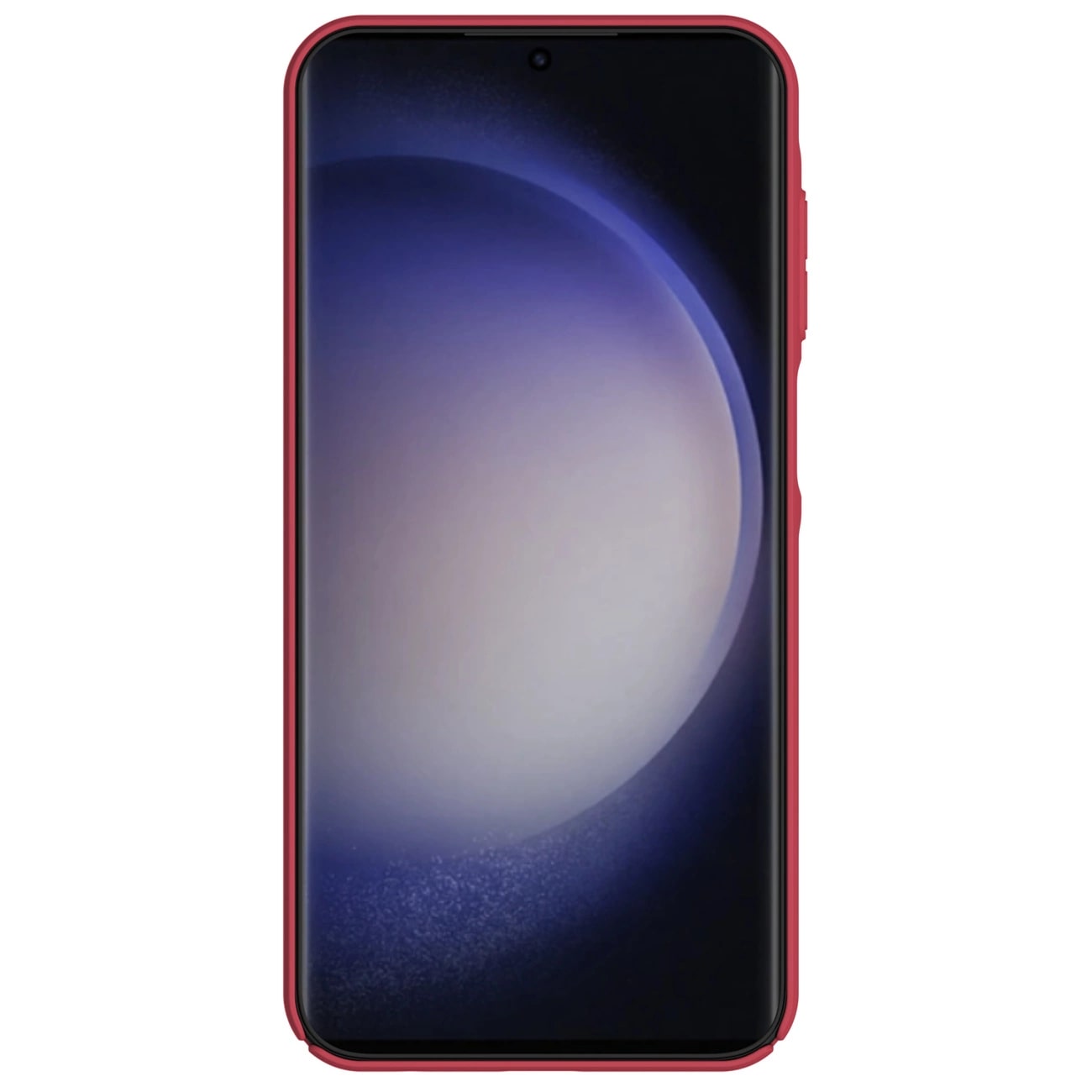 Nillkin Samsung Galaxy A15 4G / A15 5G Super Frosted Shield Σκληρή Θήκη με Πλαίσιο Σιλικόνης - Bright Red