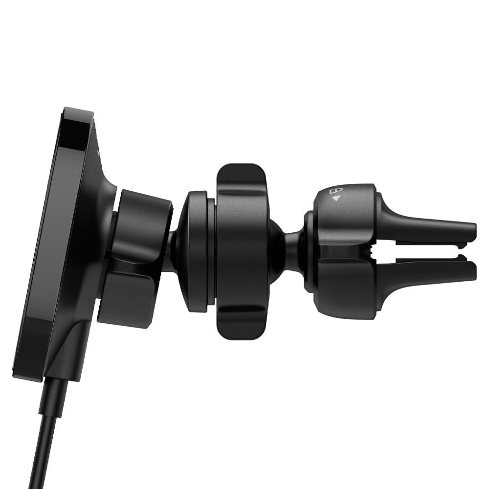 Spigen ITS12W OneTap Μαγνητική Βάση Αυτοκινήτου Αεραγωγού με Ασύρματη Φόρτιση MagSafe - Black