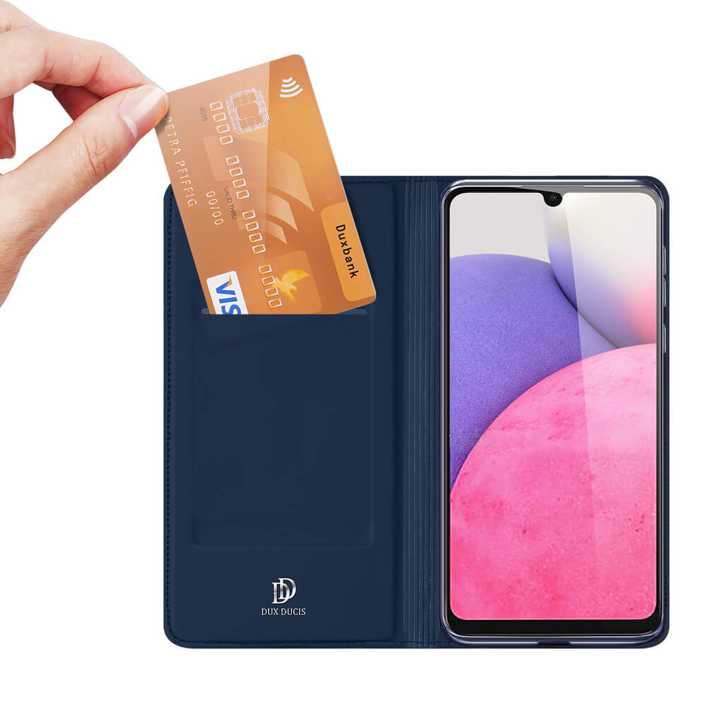 Dux Ducis Samsung Galaxy A33 5G Flip Stand Case Θήκη Βιβλίο - Blue