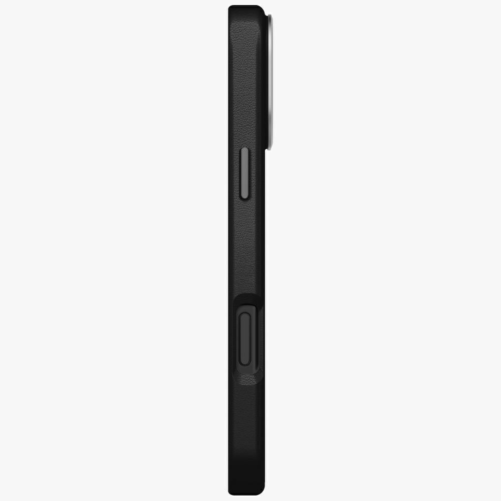 Uniq iPhone 17 Pro Max - Σκληρή Θήκη με Επένδυση Συνθετικού Δέρματος και MagSafe - Lyden MagClick - Black