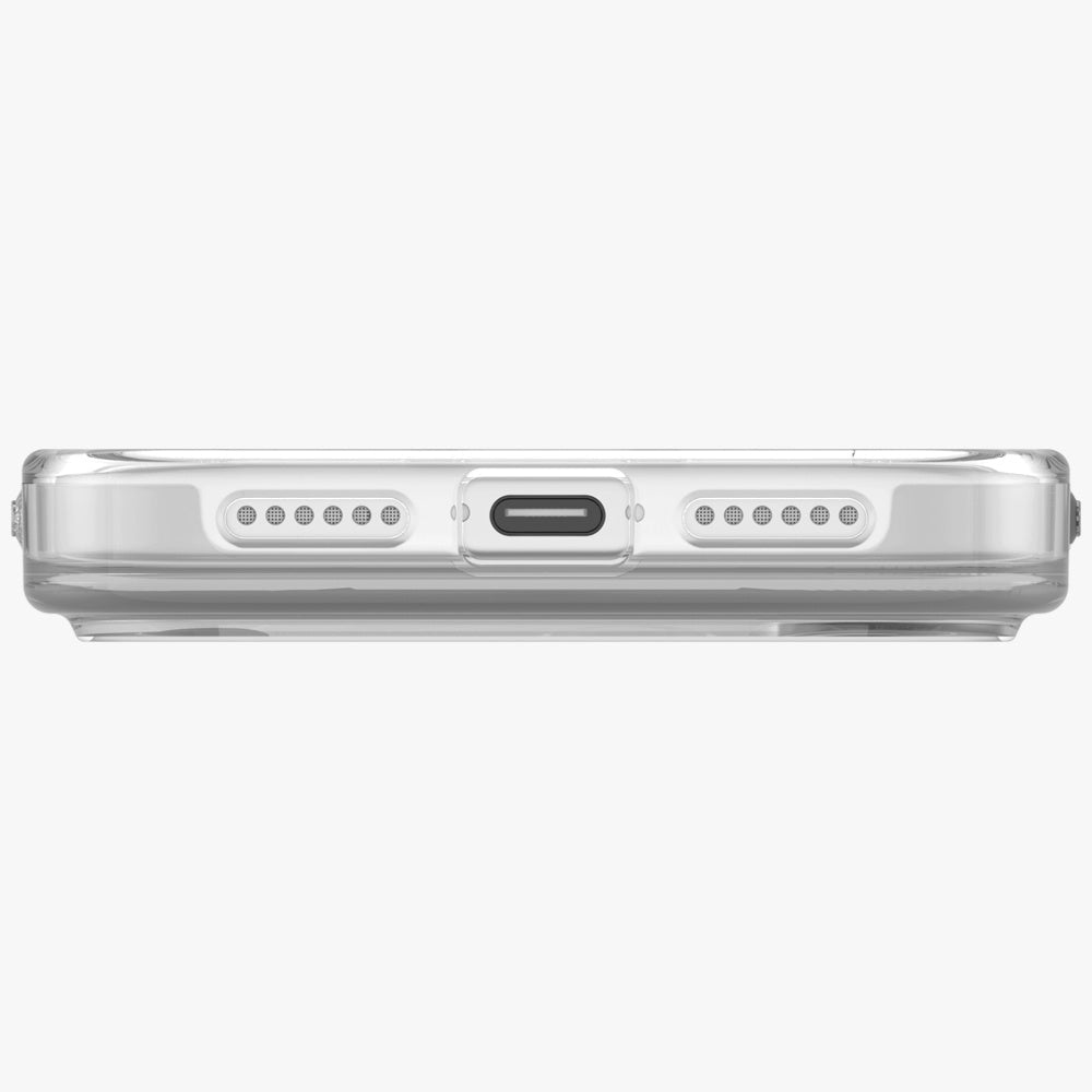 Uniq iPhone 17 Pro Max - Σκληρή Θήκη με Πλαίσιο Σιλικόνης και MagSafe - Clario MagClick Charging - Clear