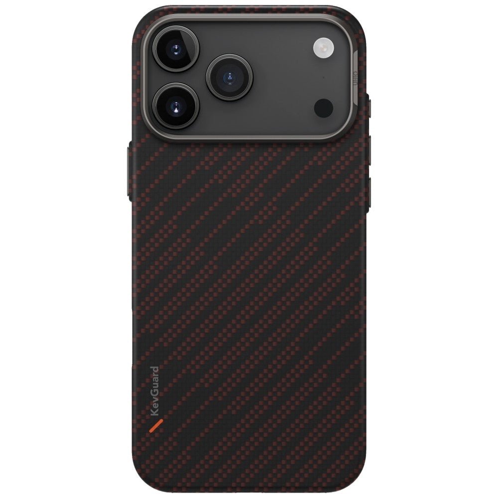 Uniq iPhone 17 Pro Max - Σκληρή Θήκη με Πλαίσιο Σιλικόνης και MagSafe - Keva EDGE Magclick - Orange