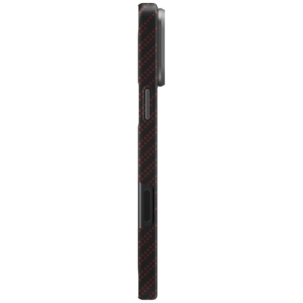 Uniq iPhone 17 Pro Max - Σκληρή Θήκη με Πλαίσιο Σιλικόνης και MagSafe - Keva EDGE Magclick - Orange