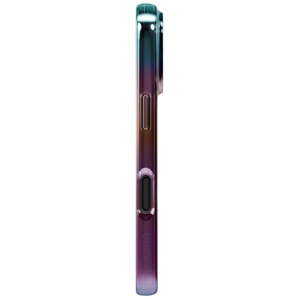 Uniq iPhone 17 Pro - Σκληρή Θήκη με Πλαίσιο Σιλικόνης και MagSafe - Iridescia Magclick - Midnight Quartz