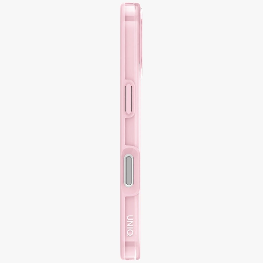 Uniq iPhone 17 - Σκληρή Θήκη με Πλαίσιο Σιλικόνης και MagSafe - Clario MagClick Charging - Pink