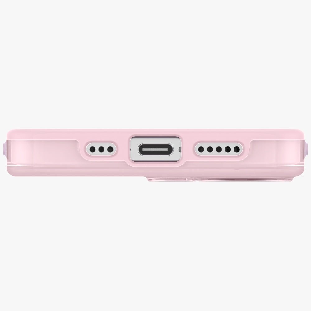 Uniq iPhone 17 - Σκληρή Θήκη με Πλαίσιο Σιλικόνης και MagSafe - Clario MagClick Charging - Pink