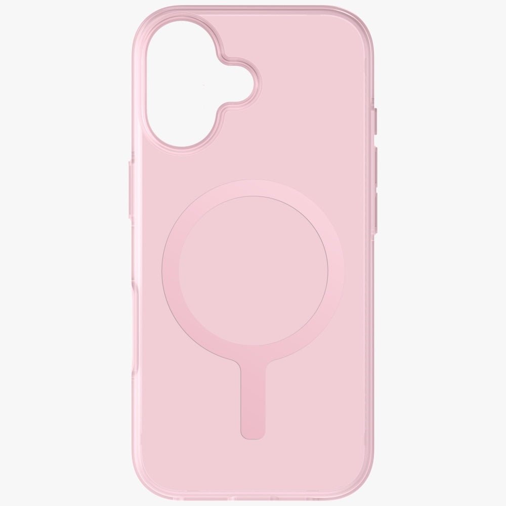 Uniq iPhone 17 - Σκληρή Θήκη με Πλαίσιο Σιλικόνης και MagSafe - Clario MagClick Charging - Pink
