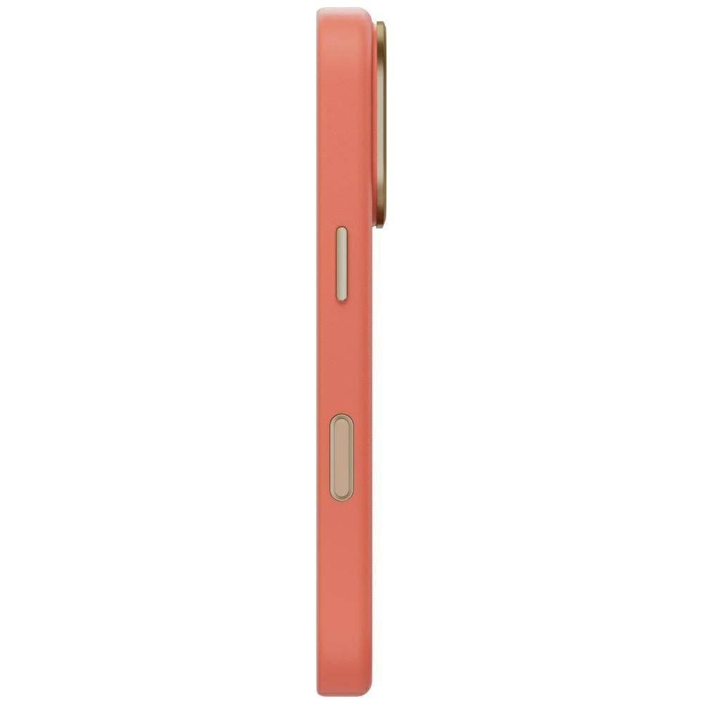 Uniq iPhone 18 Pro / iPhone 17 Pro - Σκληρή Θήκη με Επένδυση Συνθετικού Δέρματος MagSafe - Lyden MagClick - Terracotta