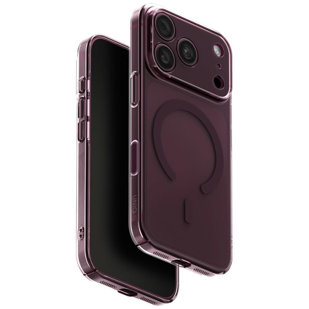 Uniq iPhone 18 Pro / iPhone 17 Pro - Σκληρή Θήκη με MagSafe - Airsuit MagClick - Burgundy