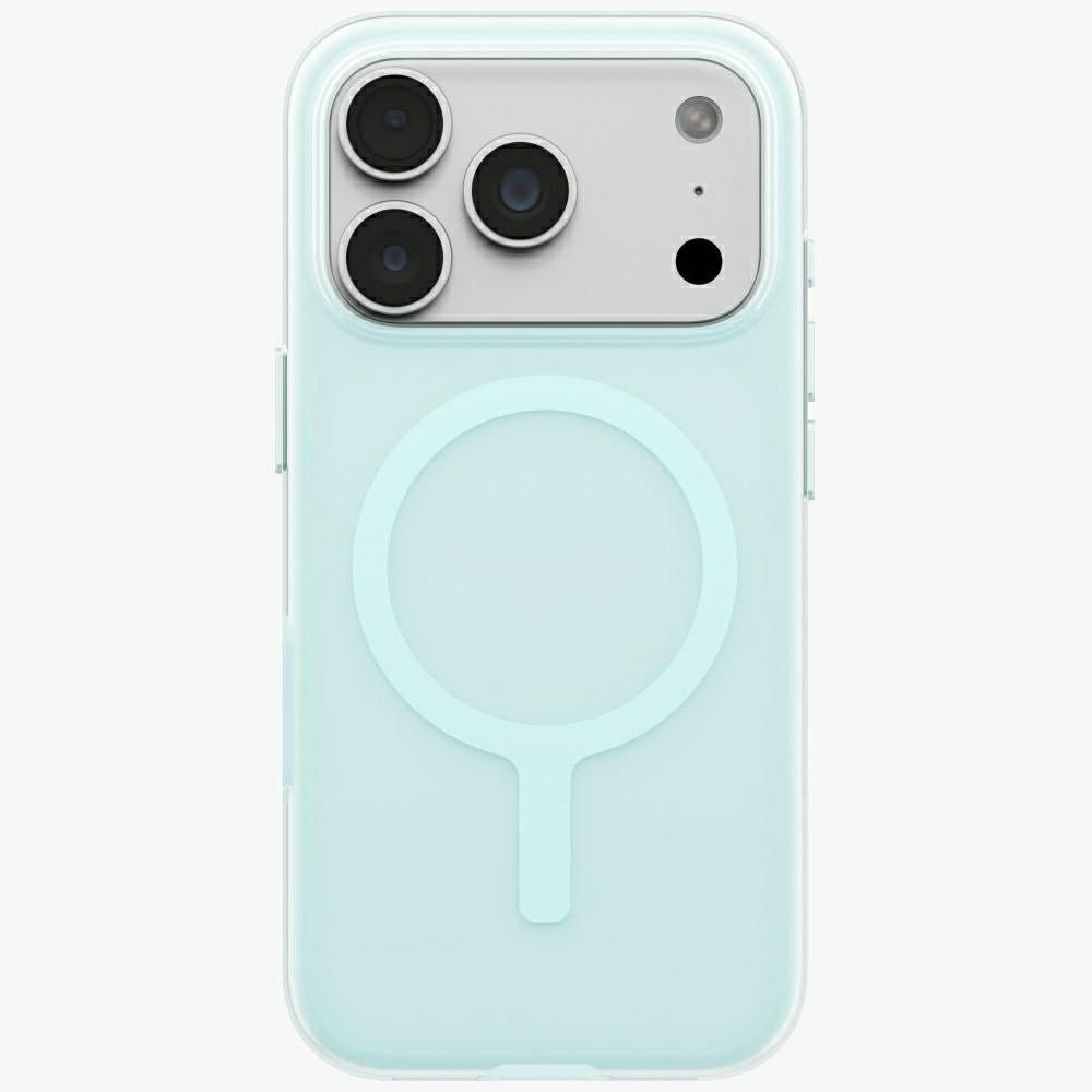 Uniq iPhone 18 Pro / iPhone 17 Pro - Σκληρή Θήκη με Πλαίσιο Σιλικόνης και MagSafe - Clario MagClick - Blue