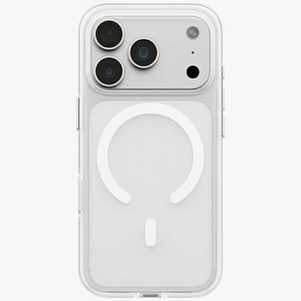 Uniq iPhone 18 Pro / iPhone 17 Pro - Σκληρή Θήκη με Πλαίσιο Σιλικόνης και MagSafe - Clario MagClick - Clear