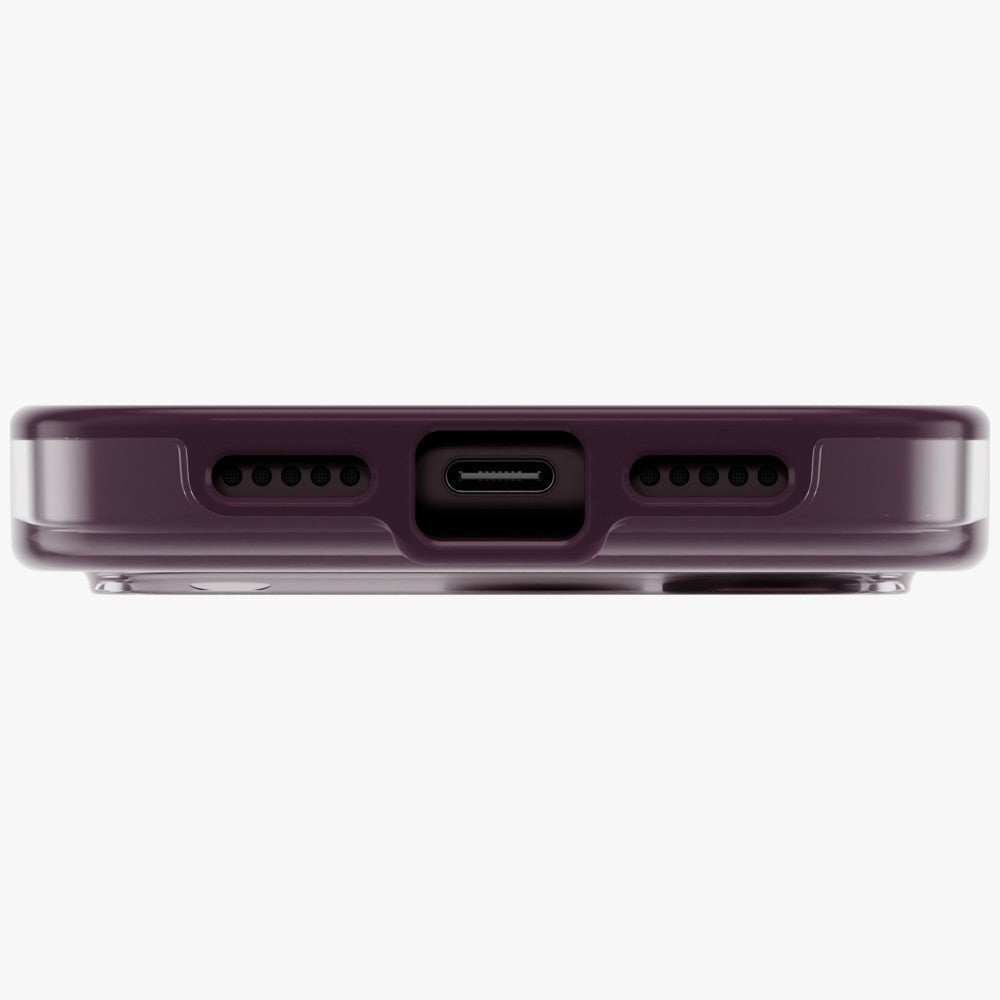 Uniq iPhone 18 Pro / iPhone 17 Pro - Σκληρή Θήκη με Πλαίσιο Σιλικόνης και MagSafe - Clario MagClick - Purple