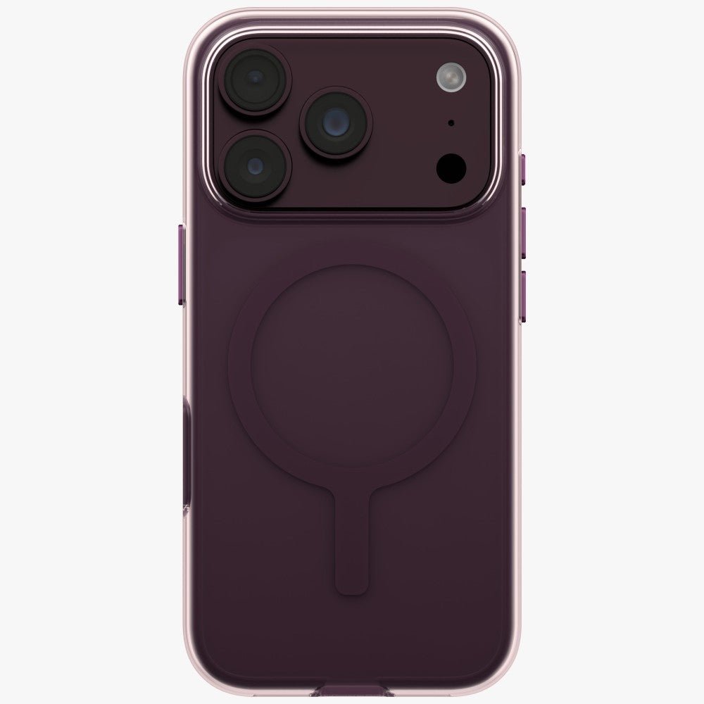 Uniq iPhone 18 Pro / iPhone 17 Pro - Σκληρή Θήκη με Πλαίσιο Σιλικόνης και MagSafe - Clario MagClick - Purple