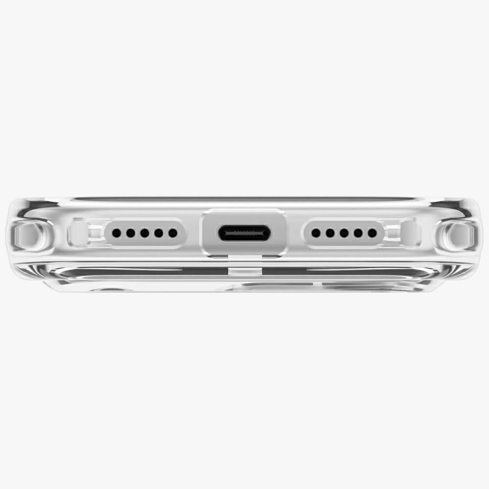 Uniq iPhone 18 Pro / iPhone 17 Pro - Σκληρή Θήκη με Πλαίσιο Σιλικόνης και Σταντ MagSafe - Swivix 360 Rotating Kickstand - Clear