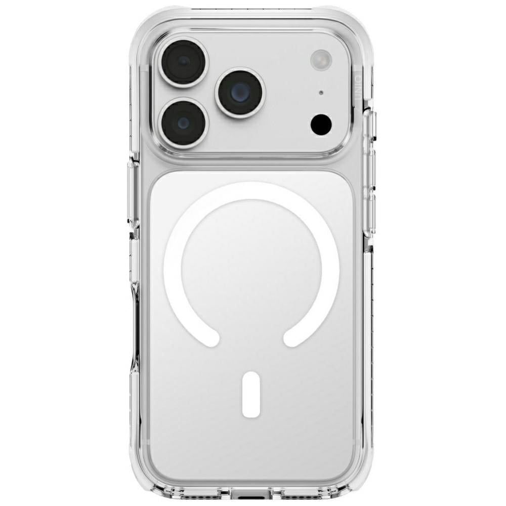 Uniq iPhone 18 Pro / iPhone 17 Pro - Σκληρή Θήκη με Πλαίσιο Σιλικόνης MagSafe - Combat Magclick - White