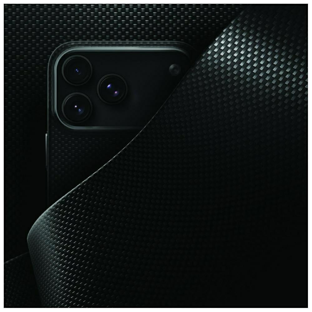 Uniq iPhone 18 Pro / iPhone 17 Pro - Σκληρή Θήκη με Πλαίσιο Σιλικόνης MagSafe - Keva EDGE Magclick - Black