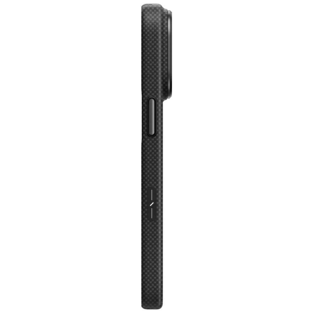 Uniq iPhone 18 Pro / iPhone 17 Pro - Σκληρή Θήκη με Πλαίσιο Σιλικόνης MagSafe - Keva EDGE Magclick - Black