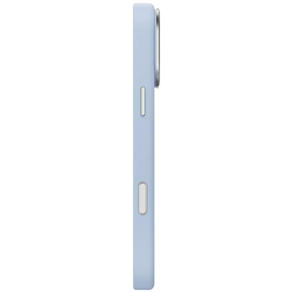 Uniq iPhone 18 Pro Max / iPhone 17 Pro Max - Σκληρή Θήκη με Επένδυση Συνθετικού Δέρματος MagSafe - Lyden MagClick - Frost Blue