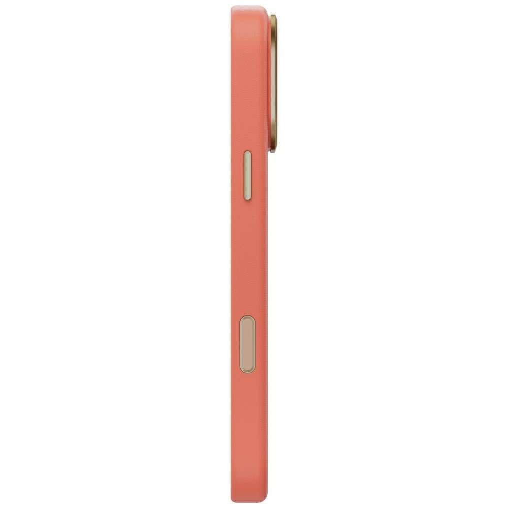 Uniq iPhone 18 Pro Max / iPhone 17 Pro Max - Σκληρή Θήκη με Επένδυση Συνθετικού Δέρματος MagSafe - Lyden MagClick - Terracotta