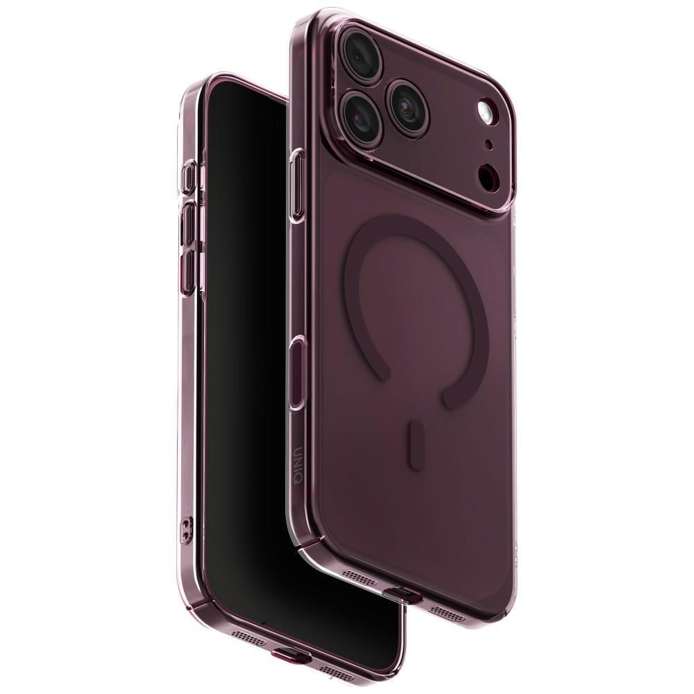 Uniq iPhone 18 Pro Max / iPhone 17 Pro Max - Σκληρή Θήκη με MagSafe - Airsuit MagClick - Burgundy