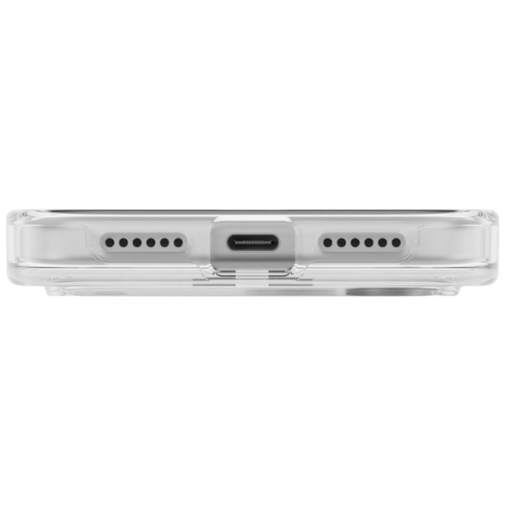 Uniq iPhone 18 Pro Max / iPhone 17 Pro Max - Σκληρή Θήκη με Πλαίσιο Σιλικόνης και MagSafe - Clario MagClick Eco - Clear