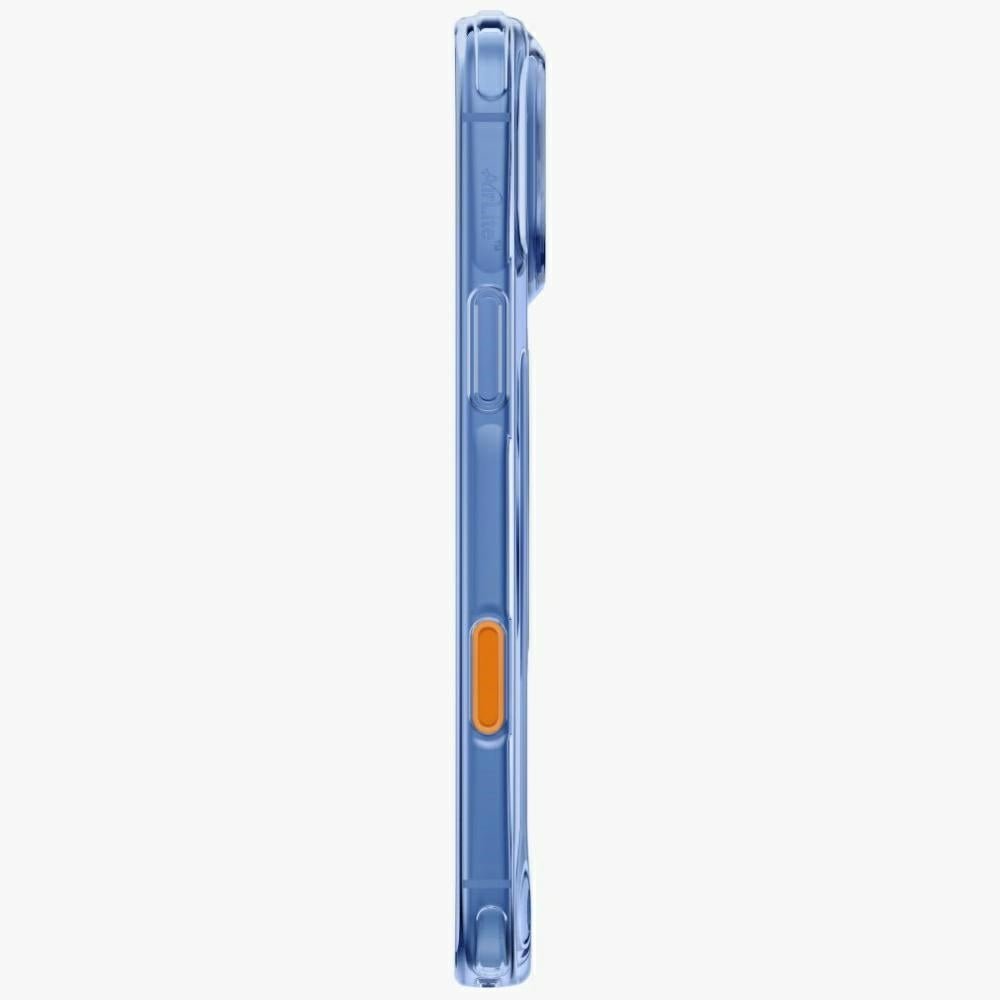 Uniq iPhone 18 Pro Max / iPhone 17 Pro Max - Σκληρή Θήκη με Πλαίσιο Σιλικόνης και Σταντ MagSafe - Swivix 360 Rotating Kickstand - Polar Blue