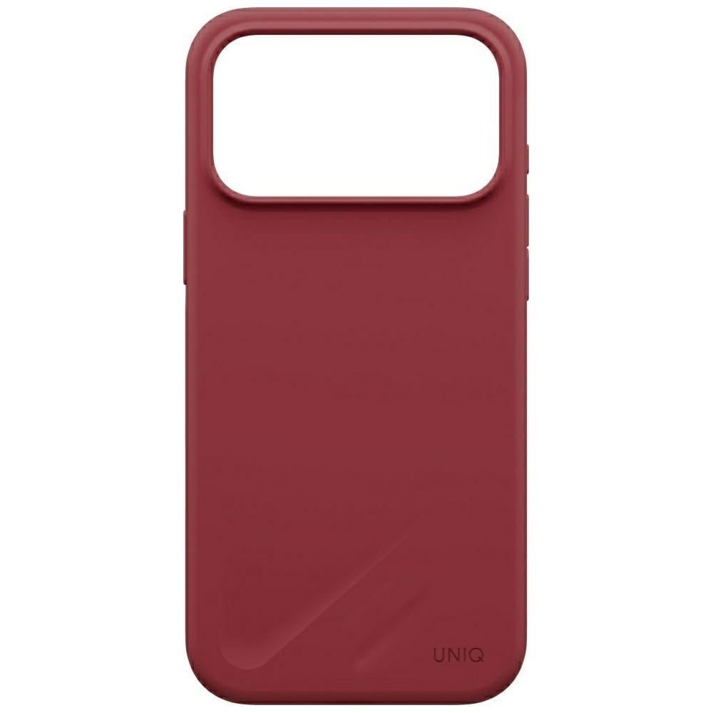 Uniq iPhone 18 Pro Max / iPhone 17 Pro Max - Θήκη Σιλικόνης MagSafe - Lino Magclick Charging - Cranberry Red