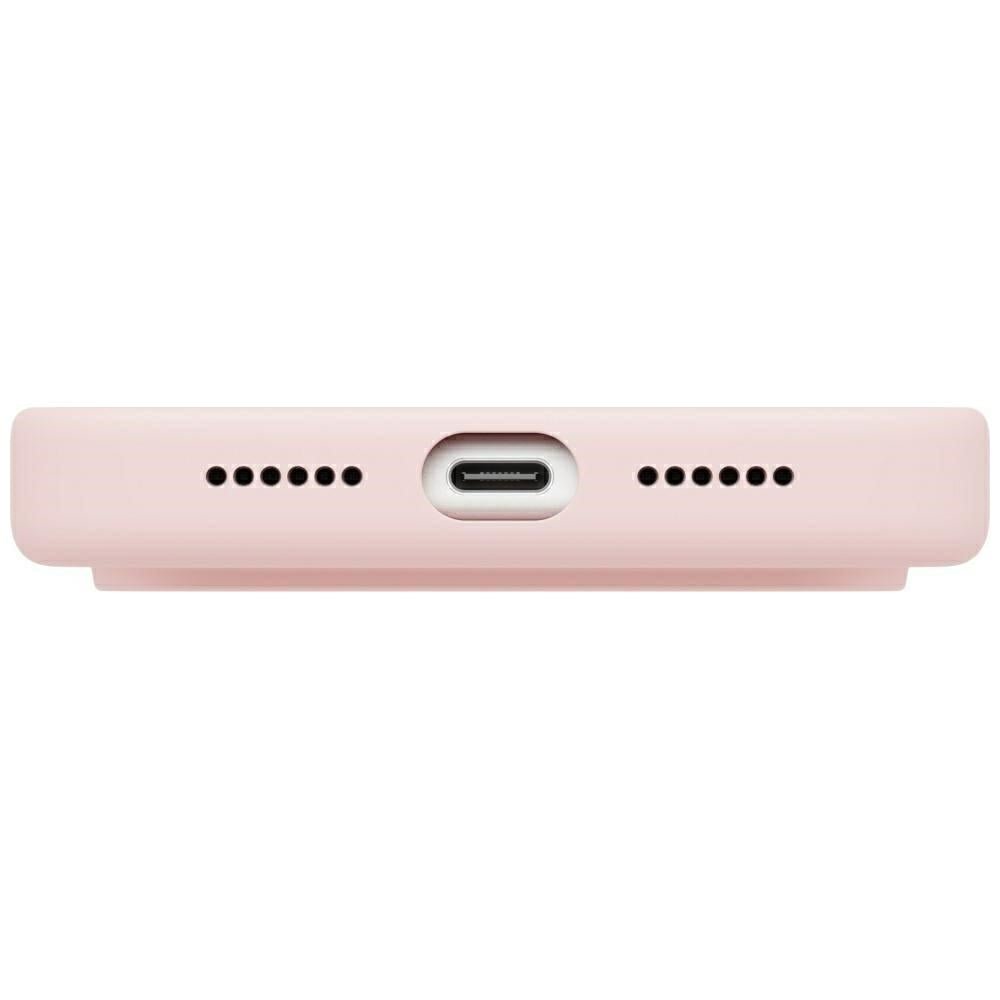 Uniq iPhone 18 Pro Max / iPhone 17 Pro Max - Θήκη Σιλικόνης MagSafe - Lino Magclick Charging - Pale Rose