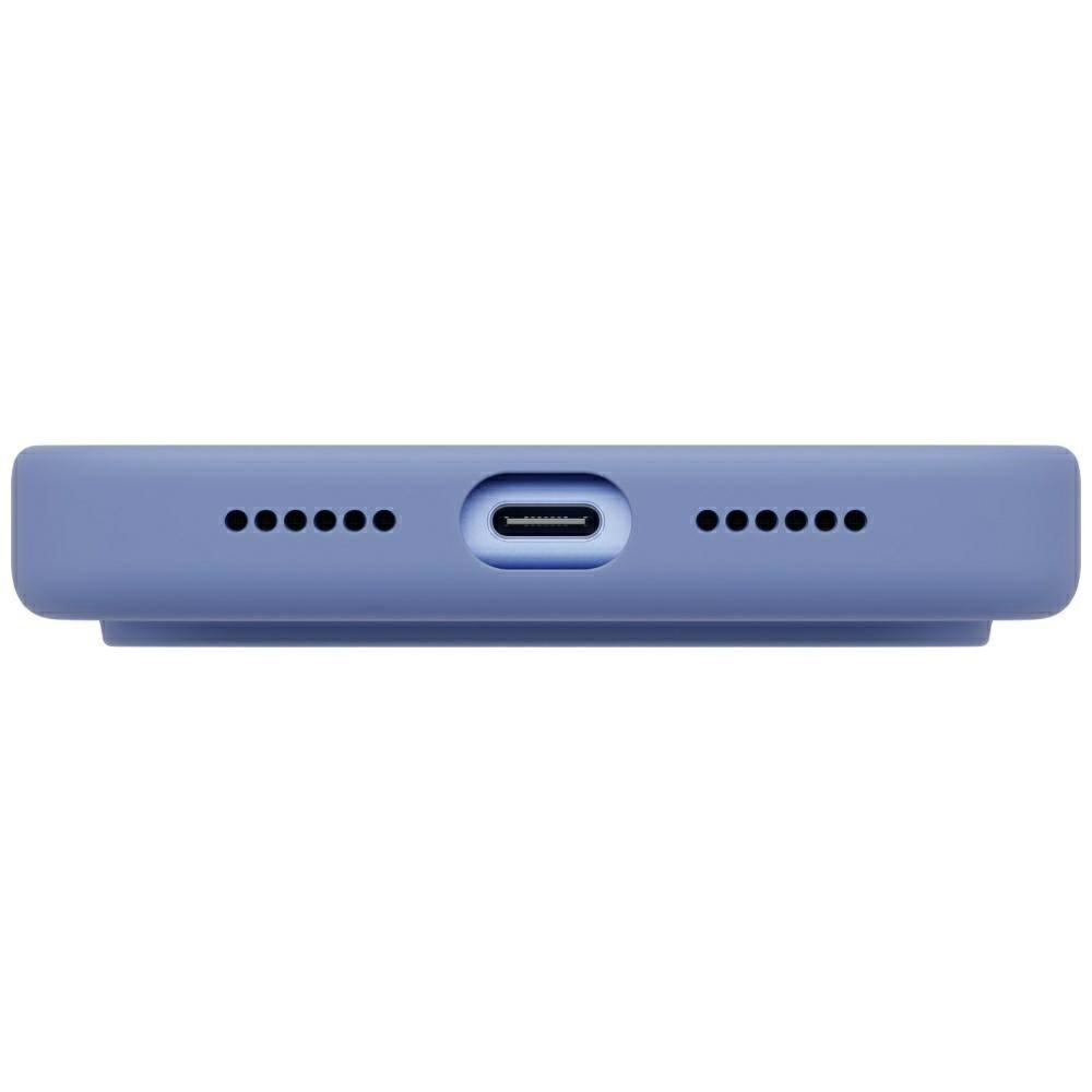 Uniq iPhone 18 Pro Max / iPhone 17 Pro Max - Θήκη Σιλικόνης MagSafe - Lino Magclick Charging - Pebble Blue