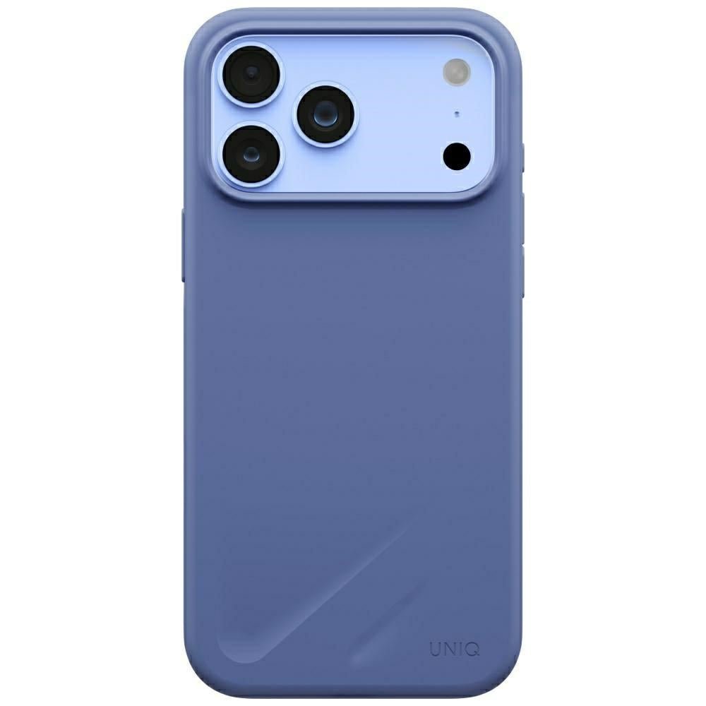 Uniq iPhone 18 Pro Max / iPhone 17 Pro Max - Θήκη Σιλικόνης MagSafe - Lino Magclick Charging - Pebble Blue
