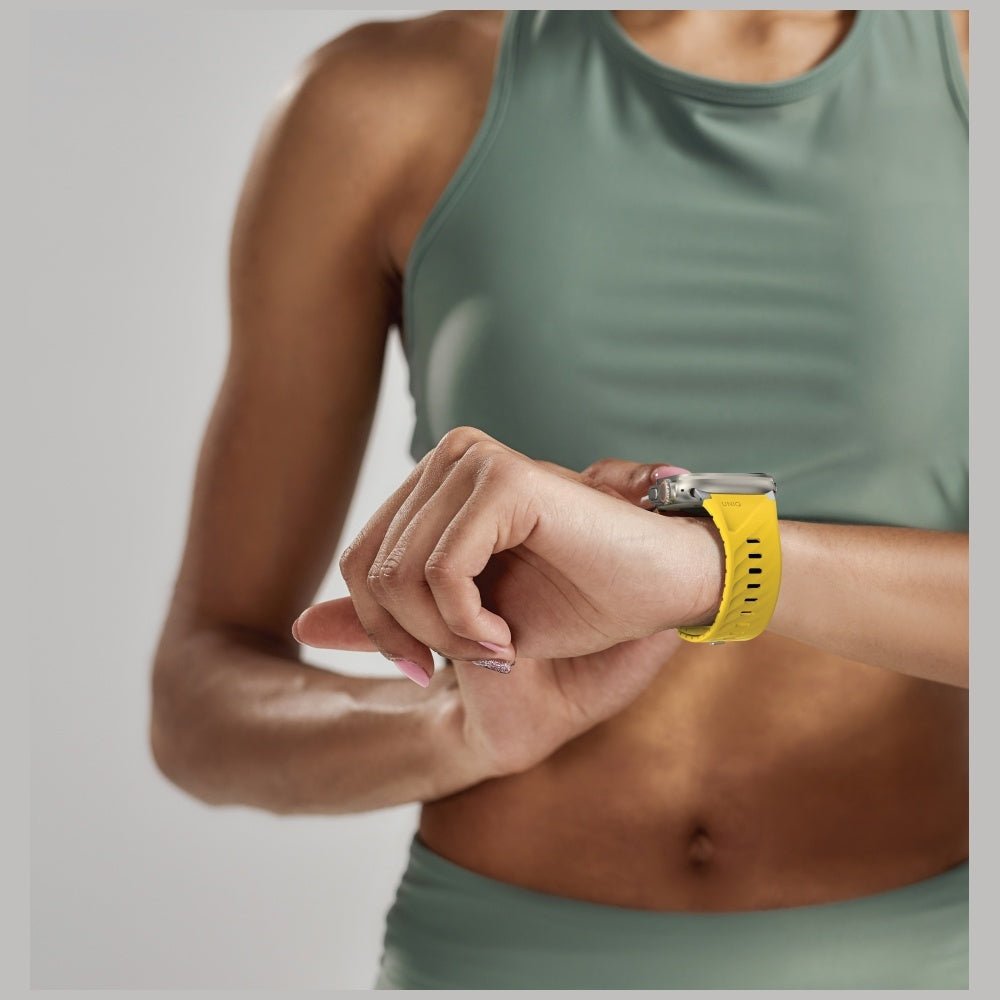 Uniq Μαγνητικό Λουράκι Apple Watch 7/8/9/10/11 - SE (1/2/3) - Ultra (1/2/3) – 40/41/42/44/45/46/49mm - Fluo - Beige