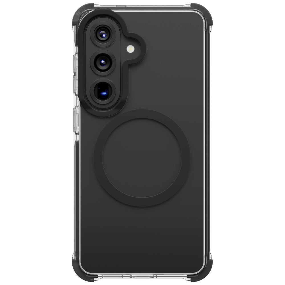 Uniq Samsung Galaxy S26 Σκληρή Θήκη με Πλαίσιο Σιλικόνης και MagSafe - Combat Magclick - Black