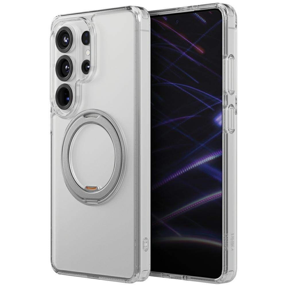 Uniq Samsung Galaxy S26 Ultra - Σκληρή Θήκη με Πλαίσιο Σιλικόνης και Σταντ - Swivix - Clear