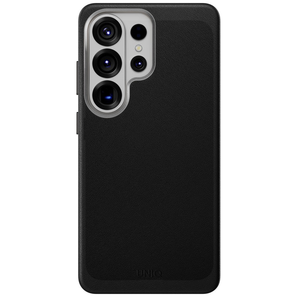 Uniq Samsung Galaxy S26 Ultra - Σκληρή Θήκη με Επένδυση Συνθετικού Δέρματος και MagSafe - Lyden MagClick - Black