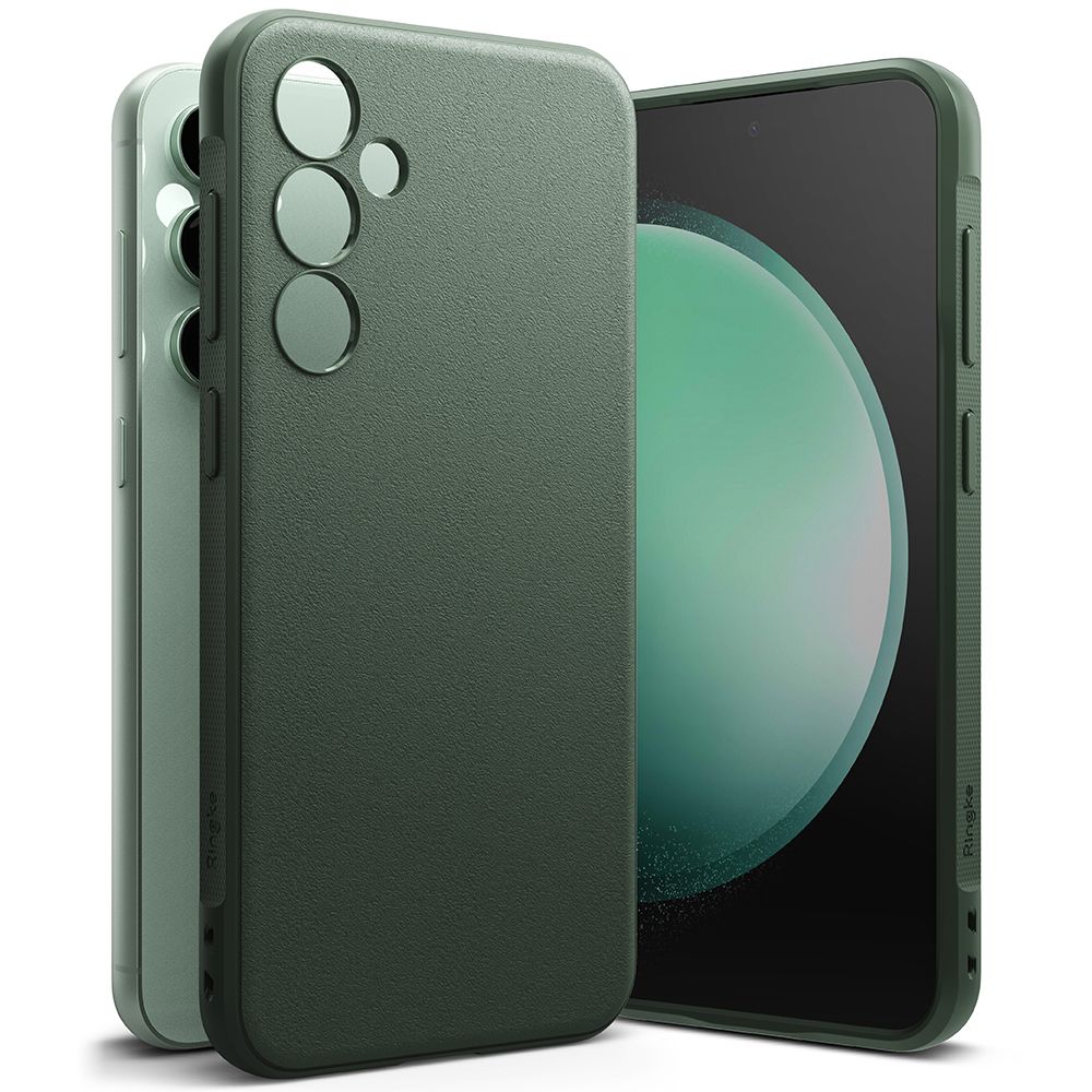 Ringke Samsung Galaxy S23 FE Onyx Durable TPU Case Θήκη Σιλικόνης - Dark Green