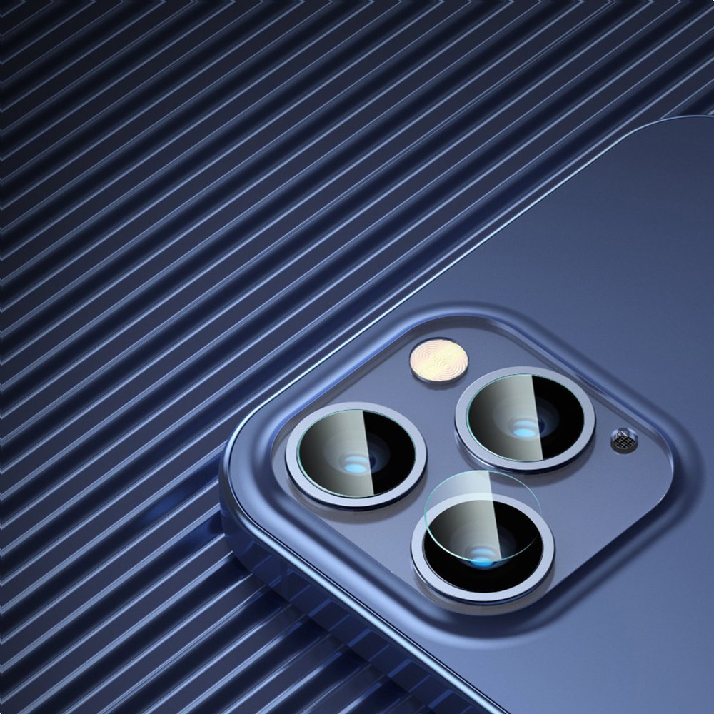 Baseus iPhone 12 Pro / iPhone 12 Pro Max Gem Camera Lens 3H 0.25mm Προστατευτικό Φιλμ για την Κάμερα - 2 Τεμάχια - Διάφανο - SGAPIPH61P - JT02