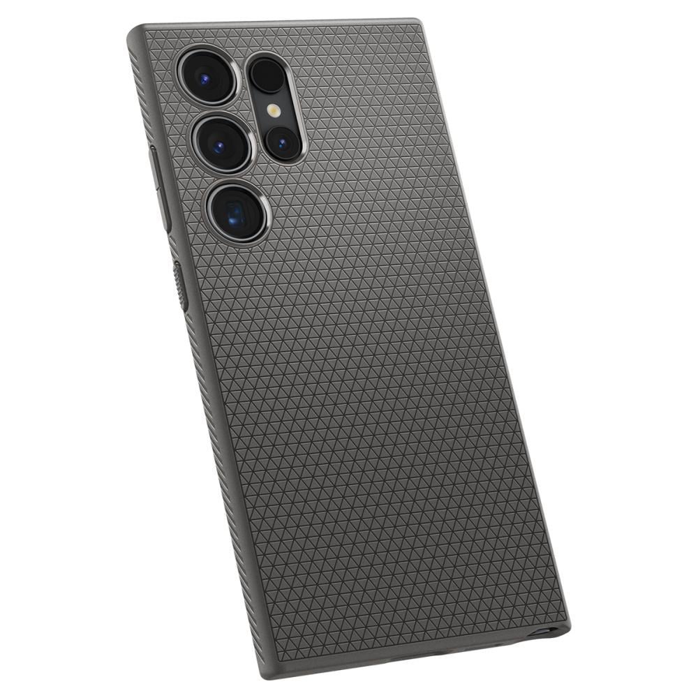 Spigen Samsung Galaxy S24 Ultra Liquid Air Θήκη Σιλικόνης - Granite Grey