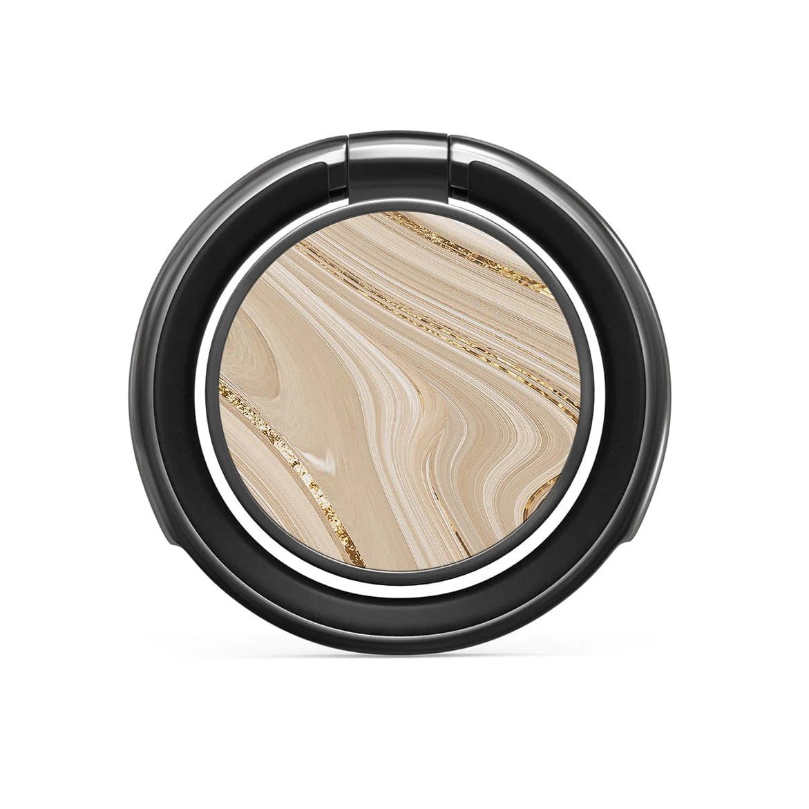Burga Ring Holder - Δαχτυλίδι Συγκράτησης Κινητού - Βάση Στήριξης - Gunmetal - Full Glam