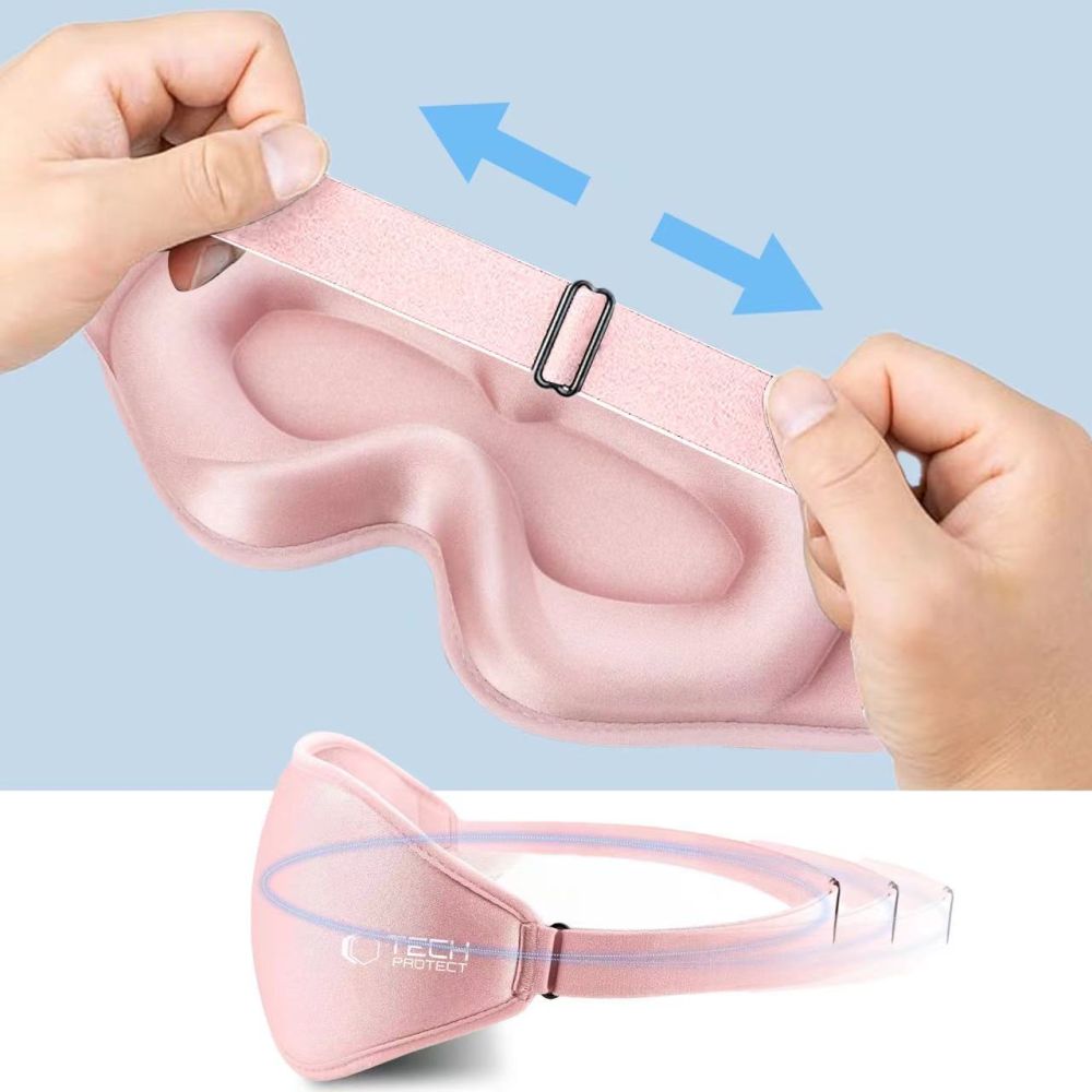 Tech - Protect Eyeshade Sleep Mask - Μάσκα Ύπνου / Ταξιδιού - Baby Pink