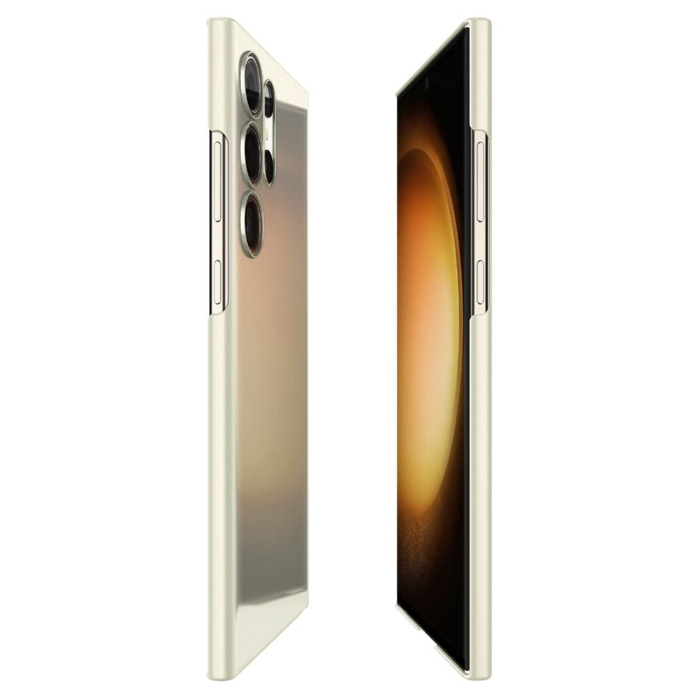 Spigen Samsung Galaxy S23 Ultra AirSkin Λεπτή Θήκη - Shiny Cream