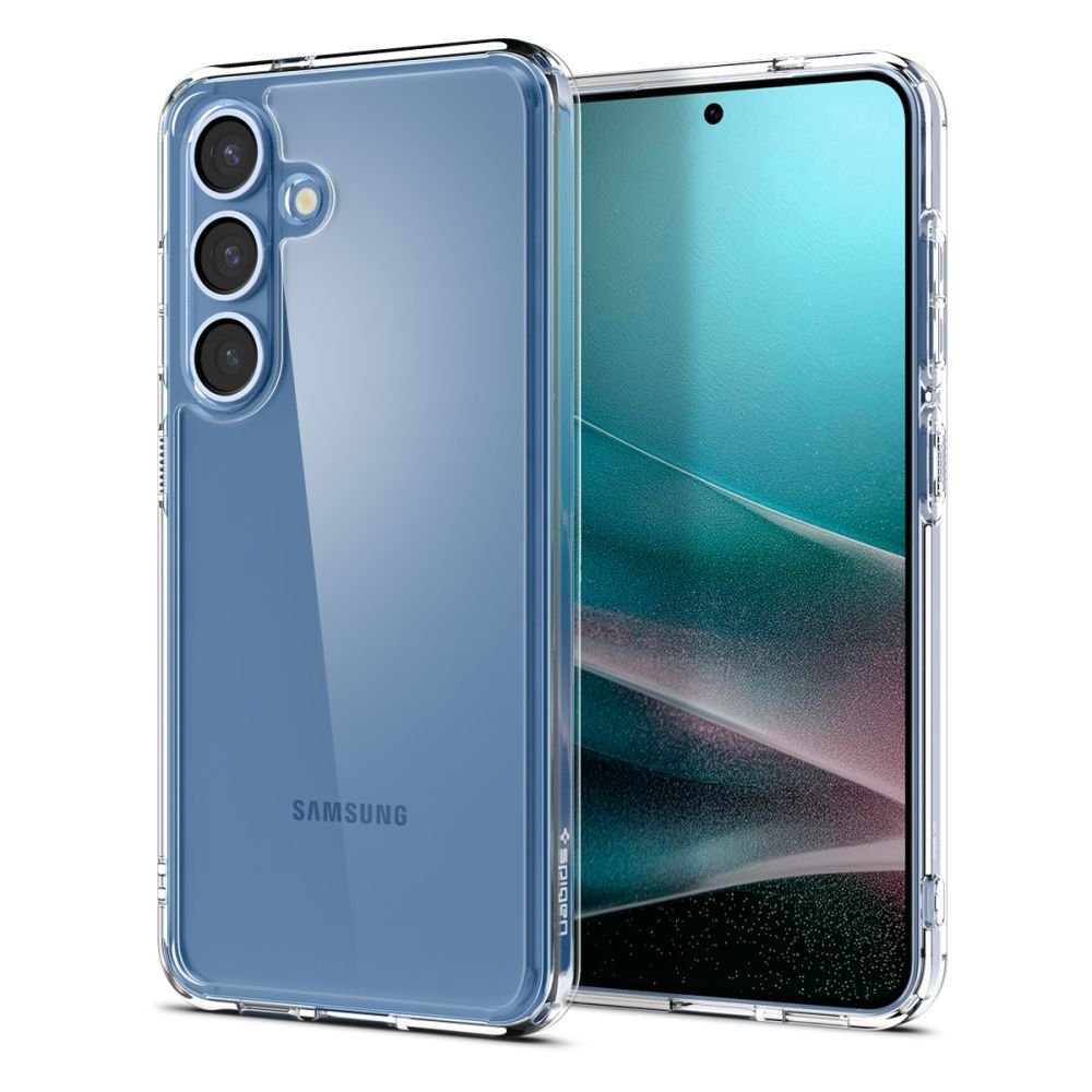 Spigen Samsung Galaxy S25 Plus - Σκληρή Θήκη με Πλαίσιο Σιλικόνης Ultra Hybrid - Crystal Clear
