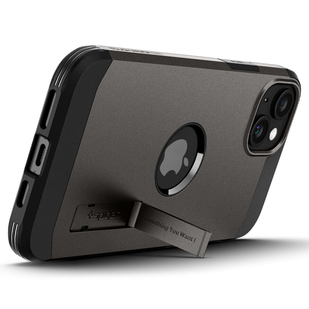 Spigen iPhone 15 Tough Armor Mag Σκληρή Θήκη με MagSafe - Gunmetal