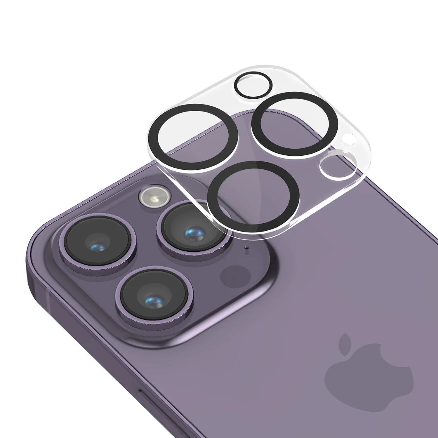 Tuniq iPhone 14 Pro - Προστασία Κάμερας - Αντιχαρακτικό Γυαλί - Διάφανο