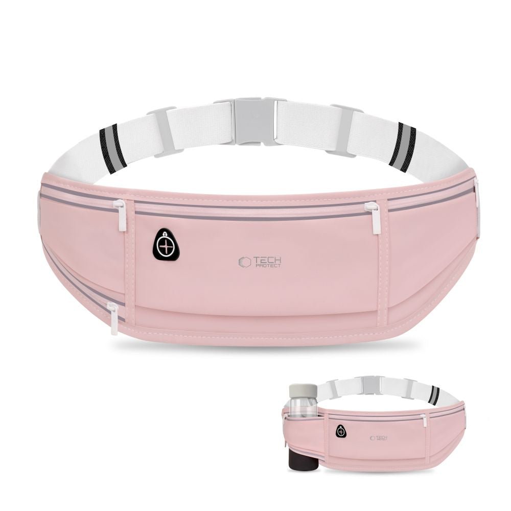 Tech - Protect M3 Universal Sport Waist Bag Τσάντα Μέσης - Dusty Rose