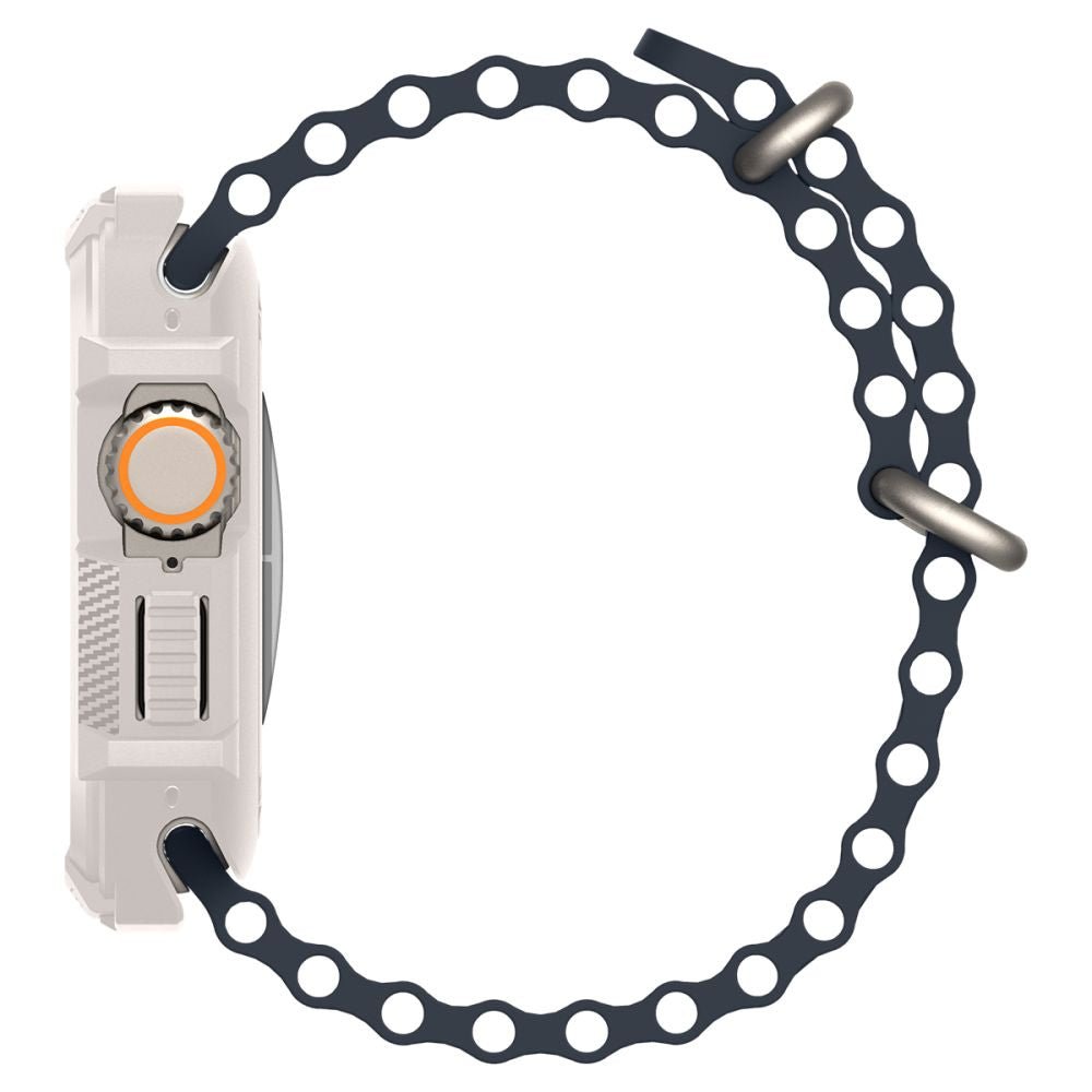 Spigen Θήκη Apple Watch Ultra (1/2/3) - 49mm Rugged Armor - Dune Beige